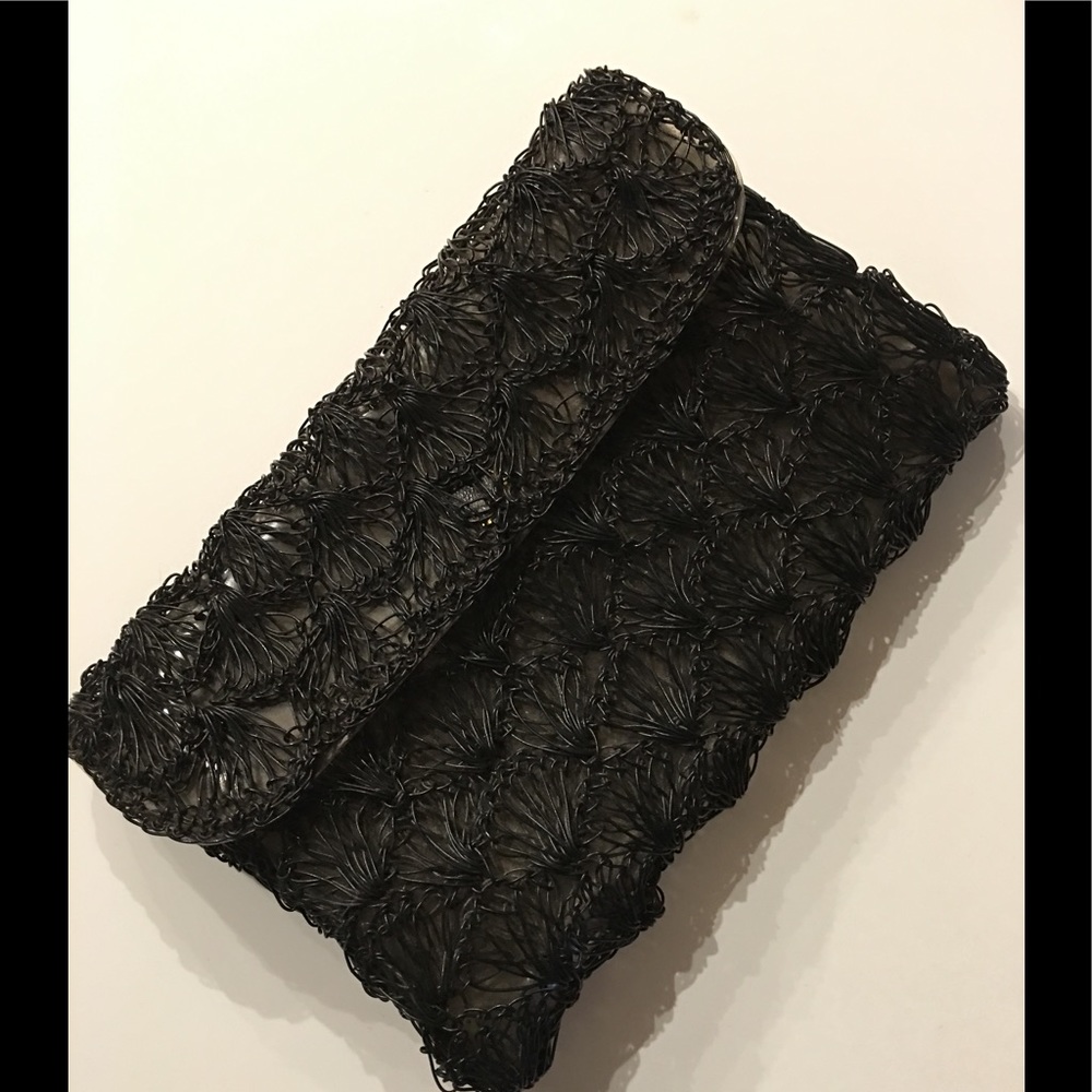 VTG Black Clutch 50s Purse